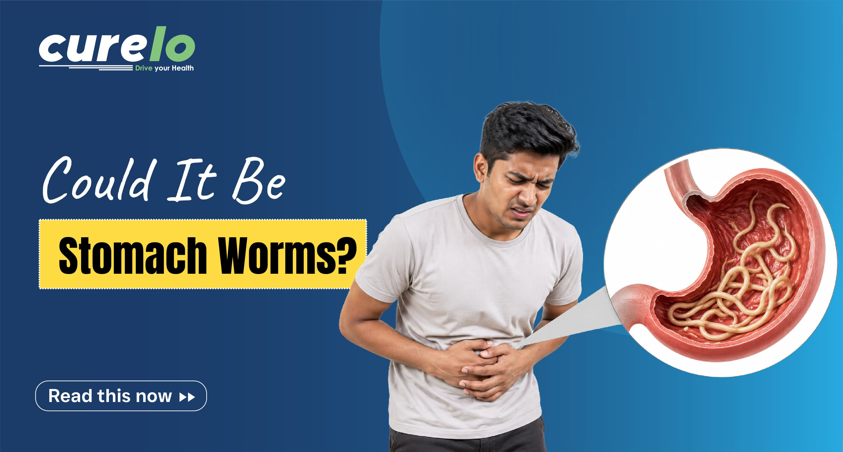 Symptoms of stomach worms infection warning signs
