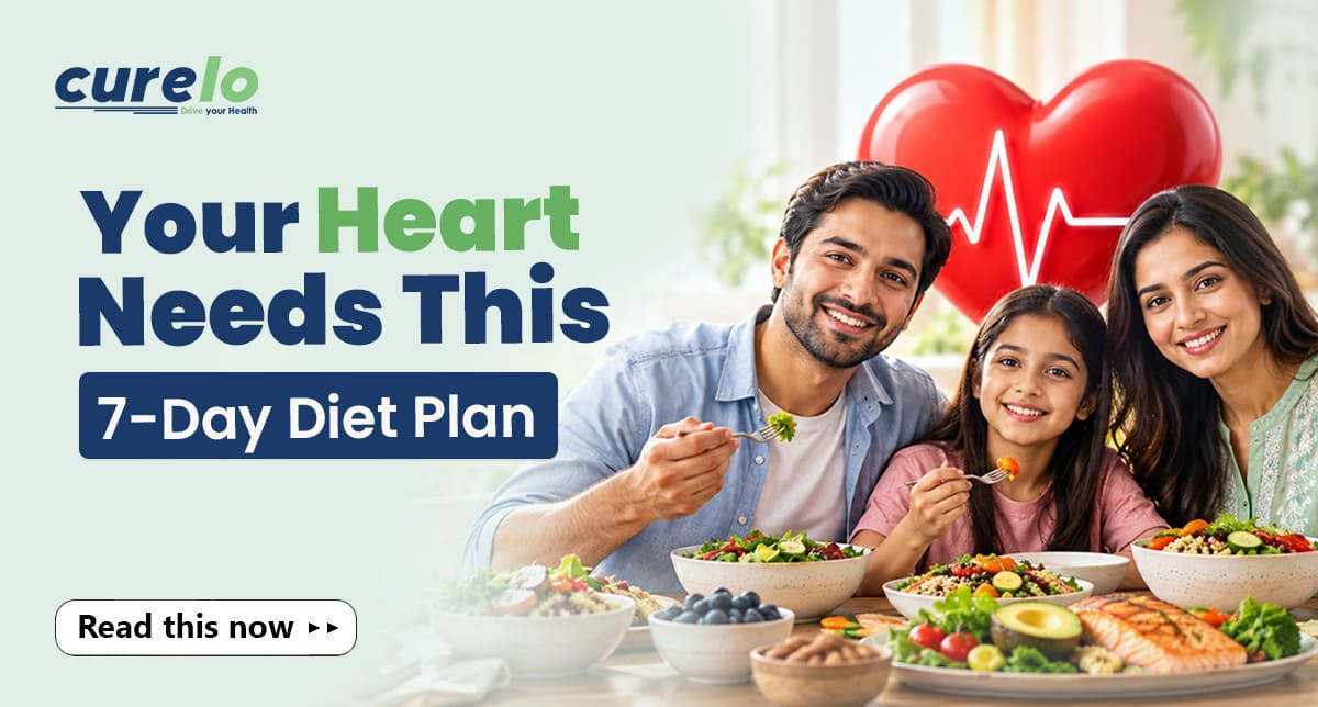 7-day heart-healthy diet plan with nutritious foods
