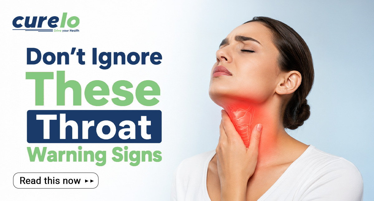 Doctor examining a patient's throat to check for strep throat symptoms