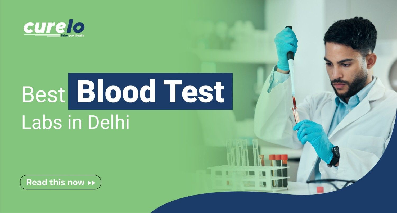 Professional pathologist in a lab conducting a blood test, representing the best diagnostic labs in Delhi.