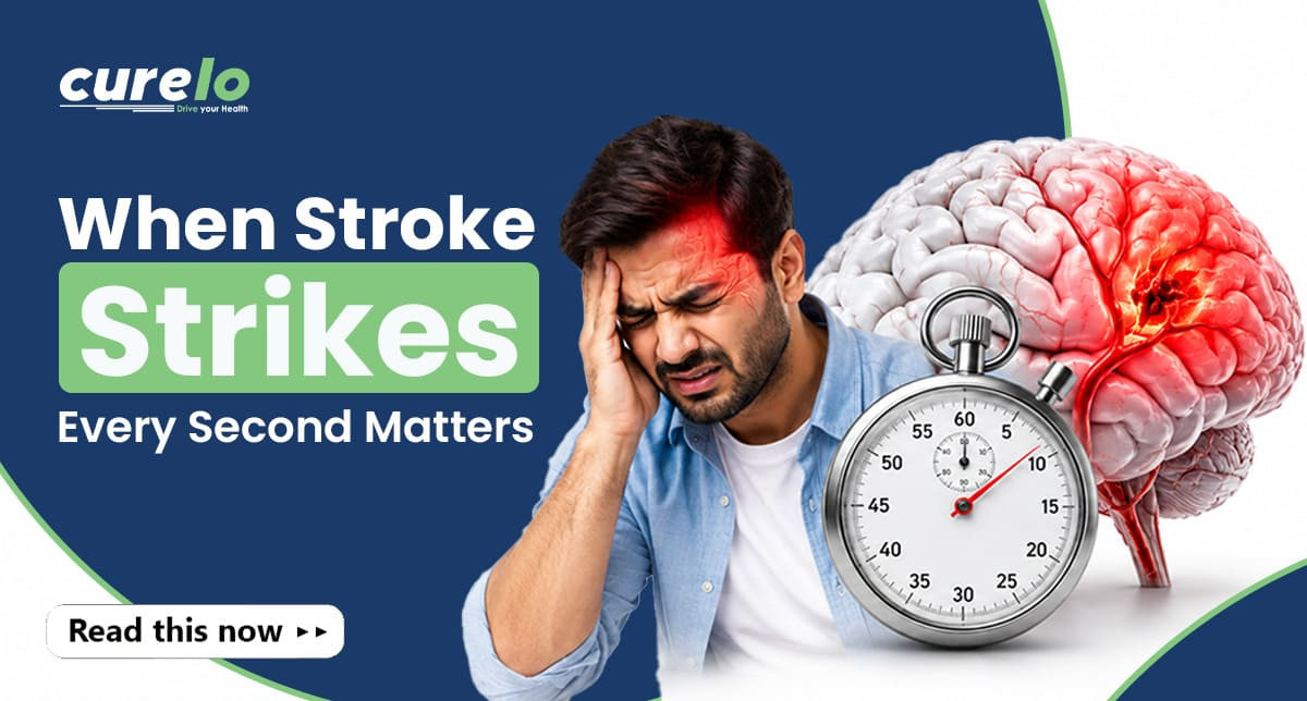 World Stroke Day 2026 awareness graphic showing FAST stroke warning signs and stroke risk factors