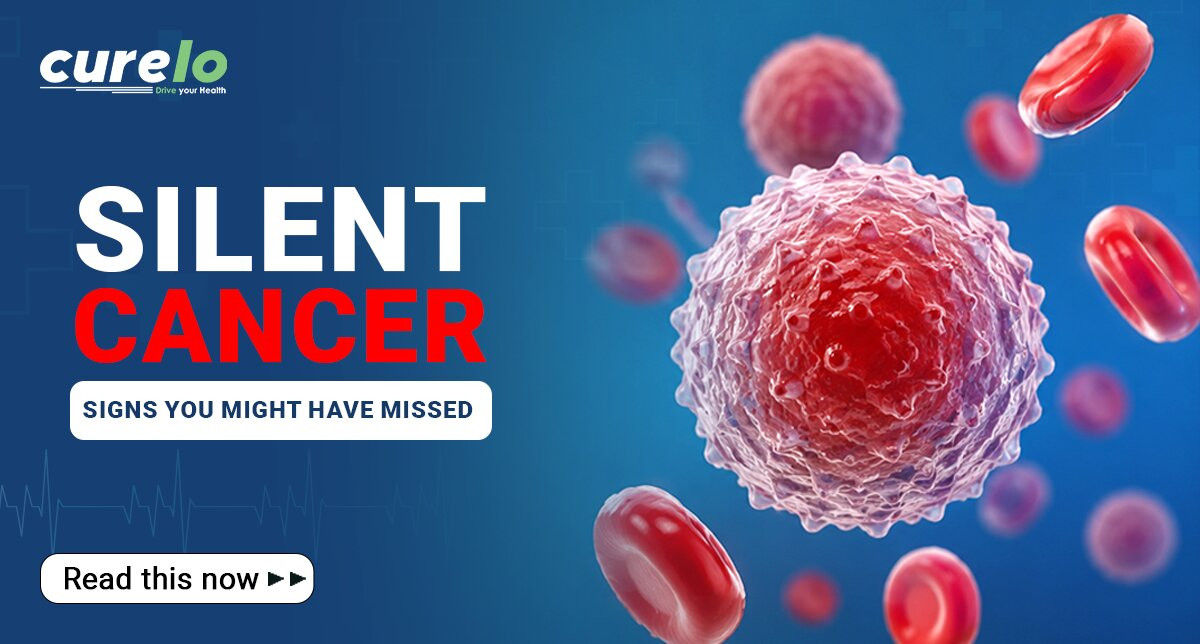 Infographic showing early signs of cancer and preventive screening tests