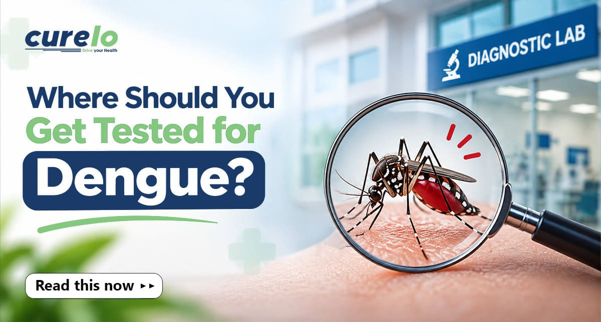 Dengue testing lab and blood test options