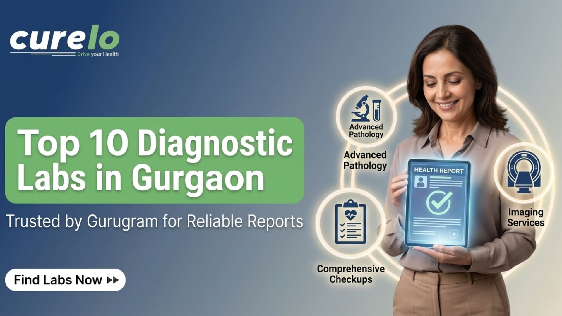 Top 10 diagnostic labs in Gurgaon for blood tests, full body checkups, and home sample collection services