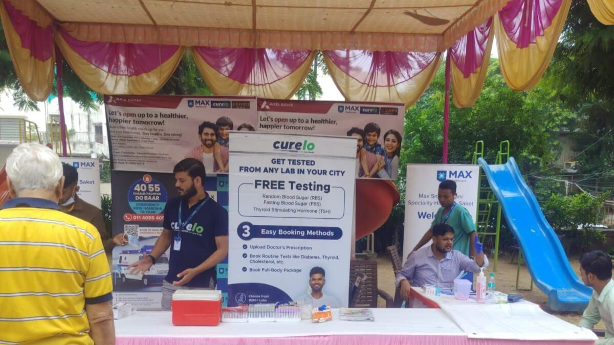 CURELO Organises Free Health Camp Drive