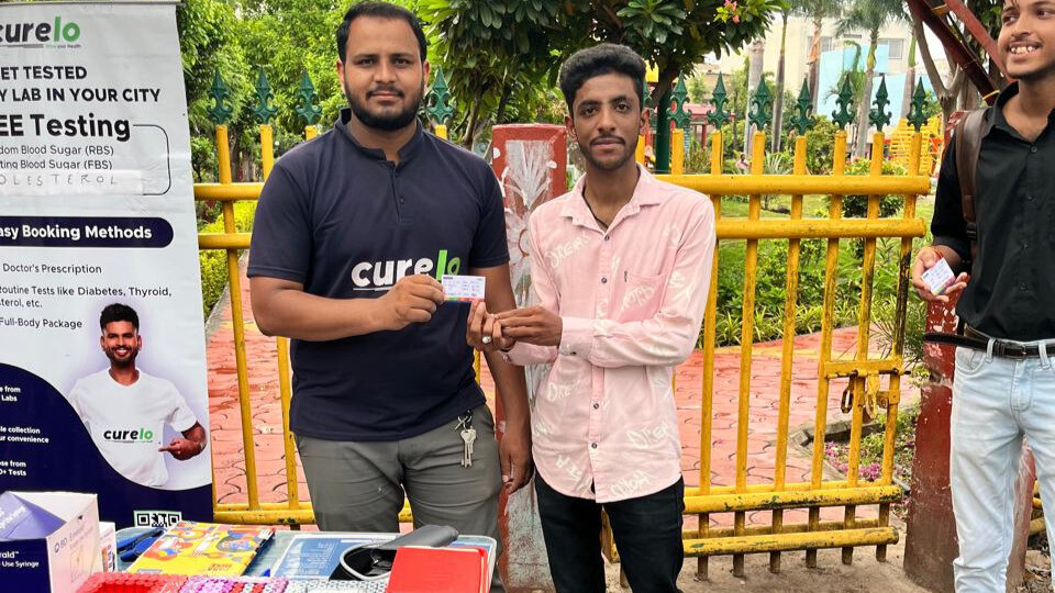 Enhancing Health Awareness: Distributing BMI Cards To Our Camp Customers