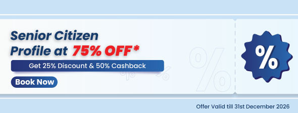 Senior Citizen Profile at 75% Off